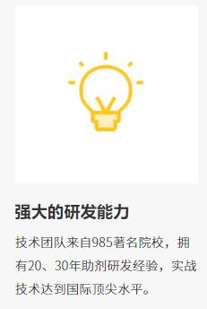 强大的研发能力